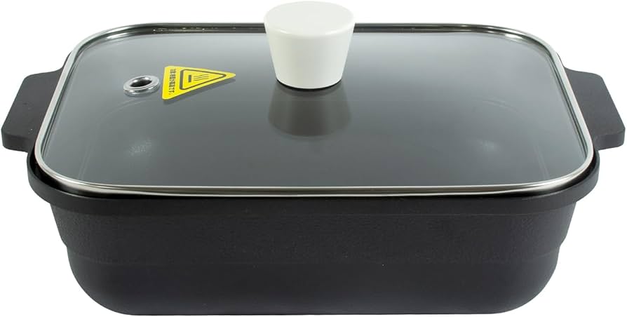 Amazon | 深鍋 小型 ECL セパレートホットプレート専用プレート 焼肉